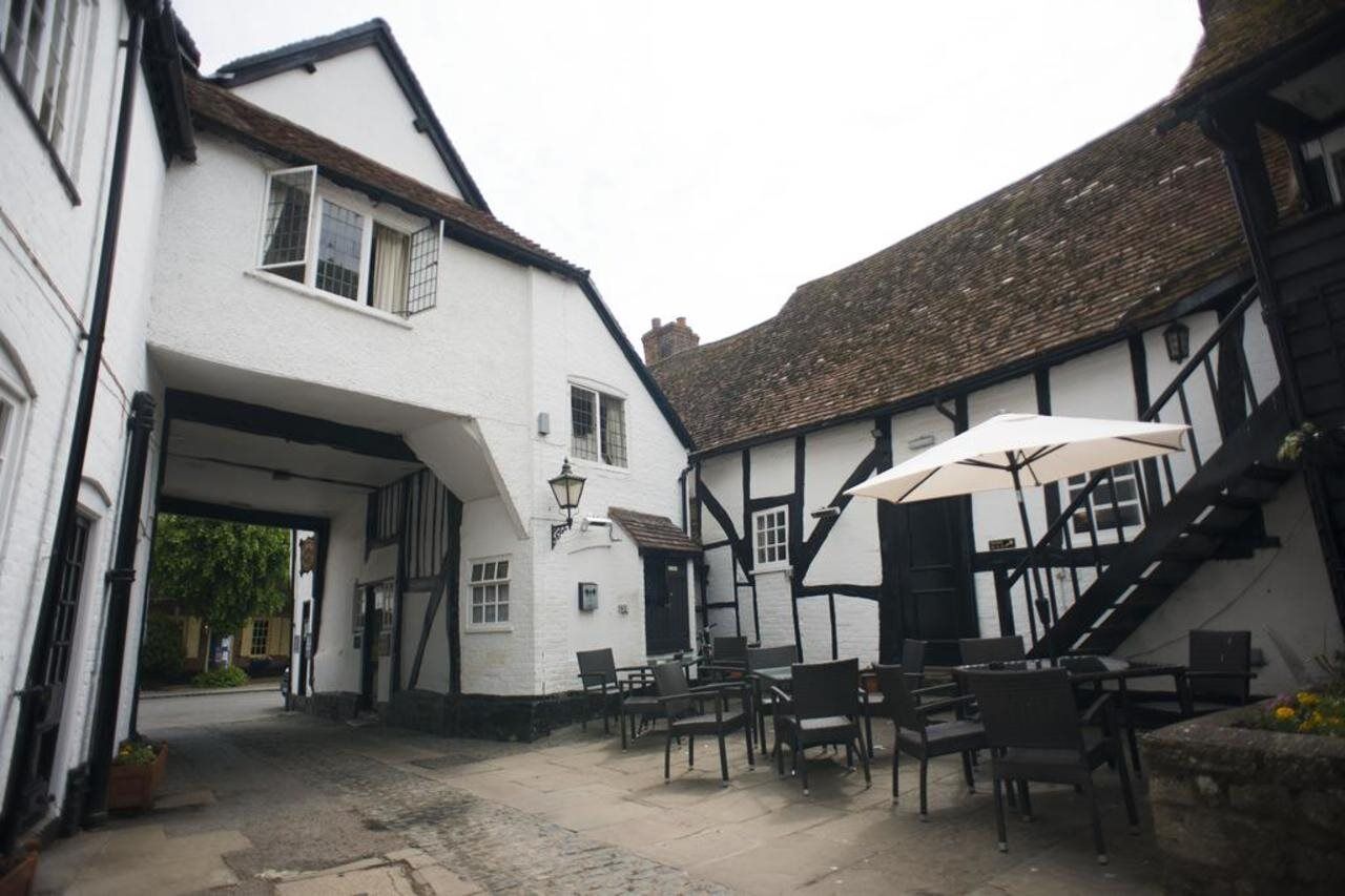 George Hotel Dorchester On Thames Esterno foto